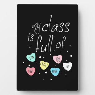 Teacher My Class Is Full Of Fun Plaque