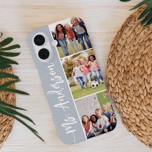 Teacher Name & Class Photo Collage iPhone 16 Case