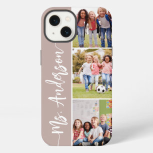 Teacher Name & Class Photo Collage iPhone 13 Case