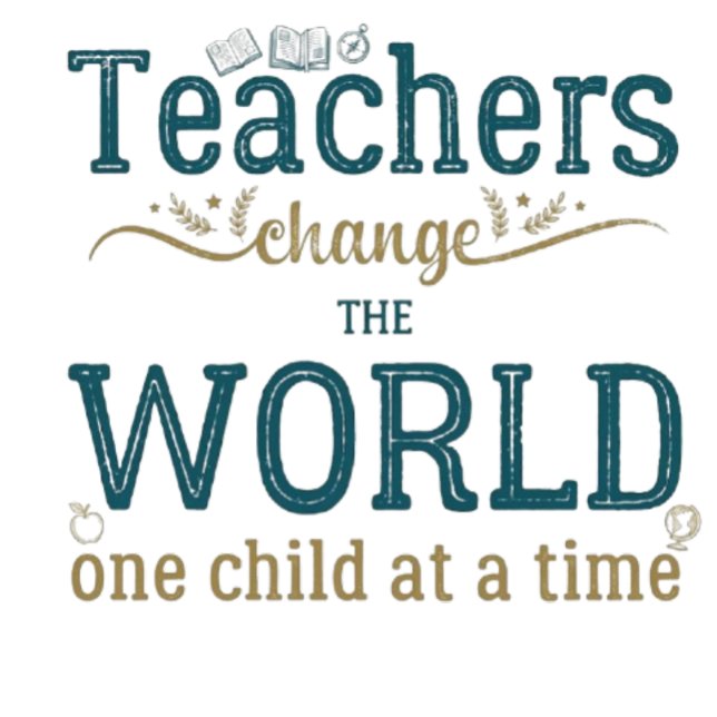 Teacher name elegant quote modern white frame custom letterhead (Creator Uploaded)