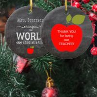 Teacher name personalised quote blackboard