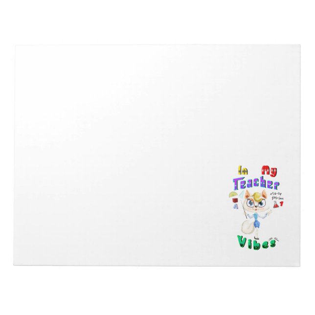 Teacher Notepad (Front)
