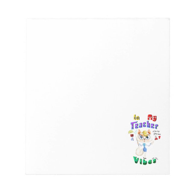 Teacher Notepad (Front)