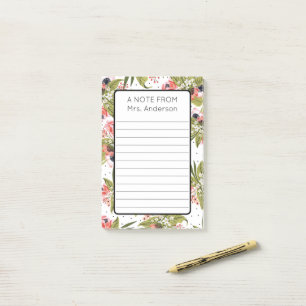 Teacher Notepad Personalised Gift for Teacher