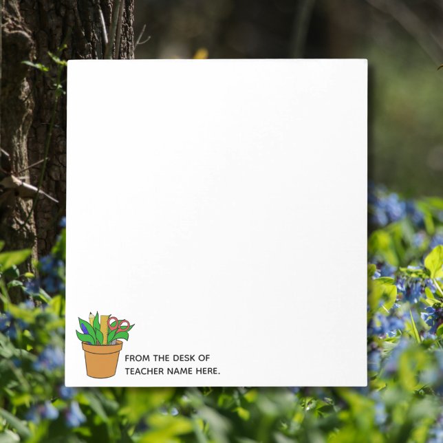 Teacher Notepad with Name Personalisation  (Creator Uploaded)