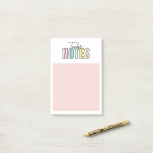 Teacher Notes Post-it® Notes