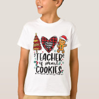Teacher of Smart Cookies Funny Christmas Buffalo P