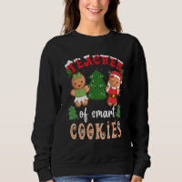 Teacher Of Smart Cookies Gingerbread Pajama Family