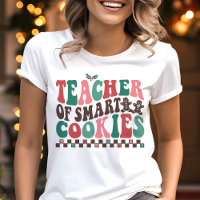 Teacher of Smart Cookies Retro Christmas