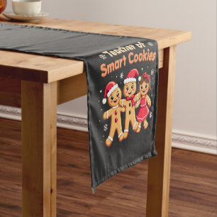 Teacher of Smart Cookies Teaching Christmas Ginger Short Table Runner