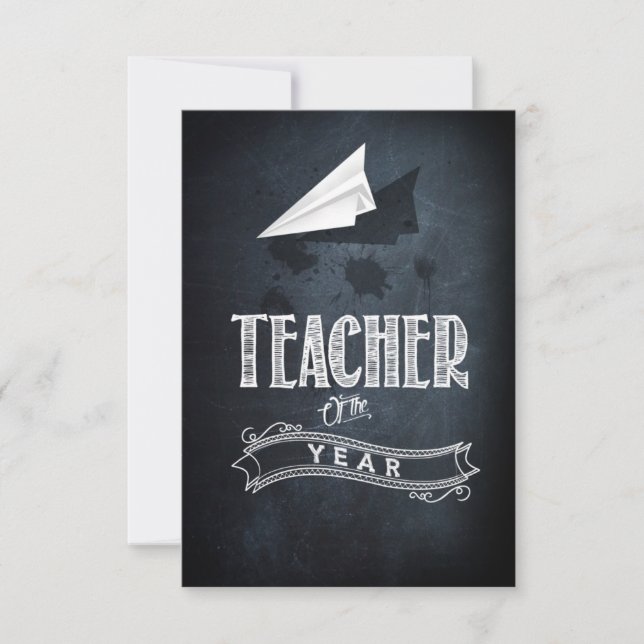 Teacher of the year invitation (Front)