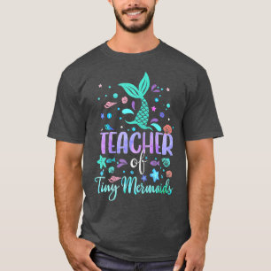 Teacher Of Tiny Mermaid Mermazing Back To School G T-Shirt