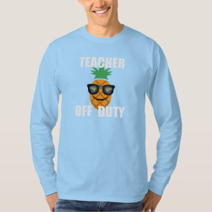 Teacher Off Duty Design - Basic Long Sleeve T-Shir T-Shirt