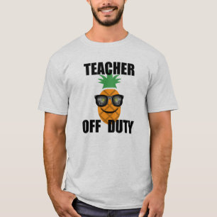 Teacher Off Duty Design - Men's Basic T-Shirt