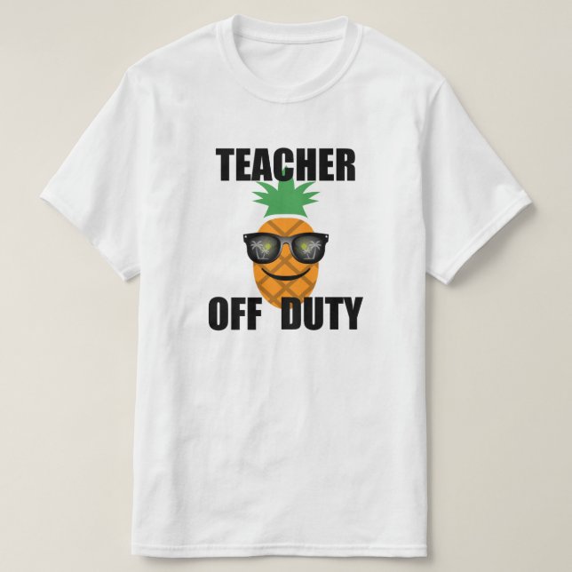 Teacher Off Duty Design - Men's Value T-Shirt (Design Front)