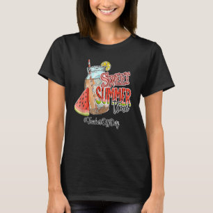 Teacher Off Duty Summer Break Sweet Summer Time Es T-Shirt