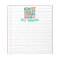 Teacher Personalised Back to School Era Lined