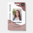 Teacher photo ID of an employee or student Mocco