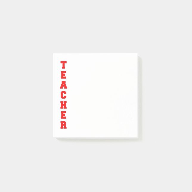 Teacher Post-it Notes (Front)