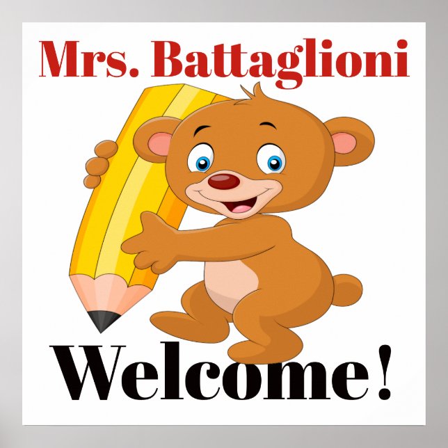 Teacher Poster (Front)