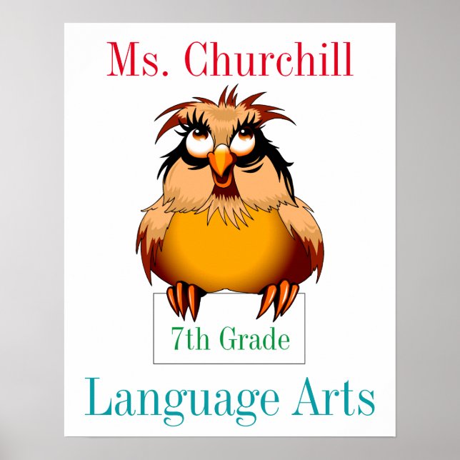 Teacher Poster - SRF (Front)