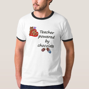 Teacher powered by Chocolate T-Shirt