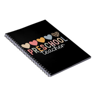 Teacher Preschool Back to School  Notebook