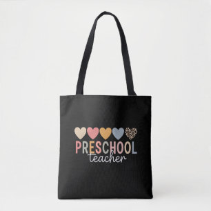 Teacher Preschool Back to School Tote Bag