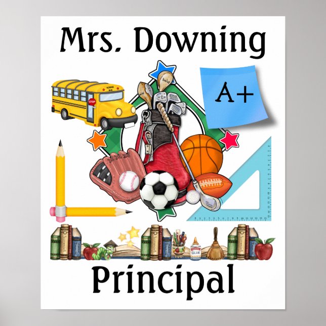 Teacher - Principal Poster - SRF (Front)