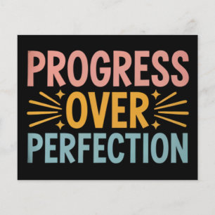Teacher Progress Over Perfection Back to School Flyer