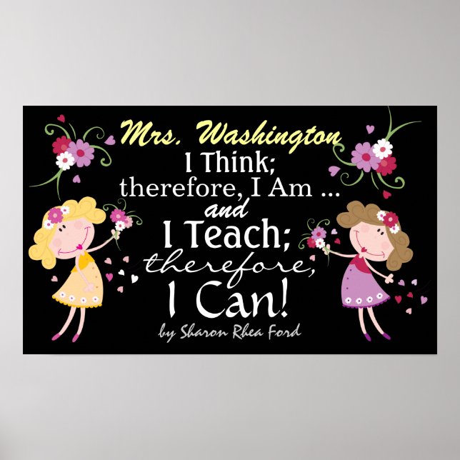 Teacher Quote by SRF - Poster (Front)