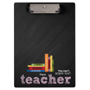 Teacher quote clipboard