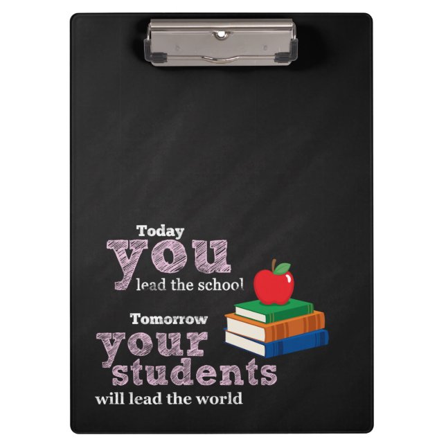 Teacher quote clipboard (Front)