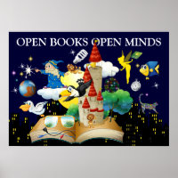Teacher Reading - Literacy Poster - SRF