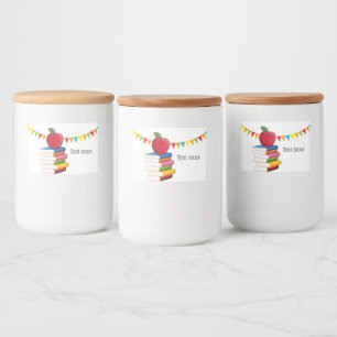 teacher retirement , Apple, teacher retiring Food Label