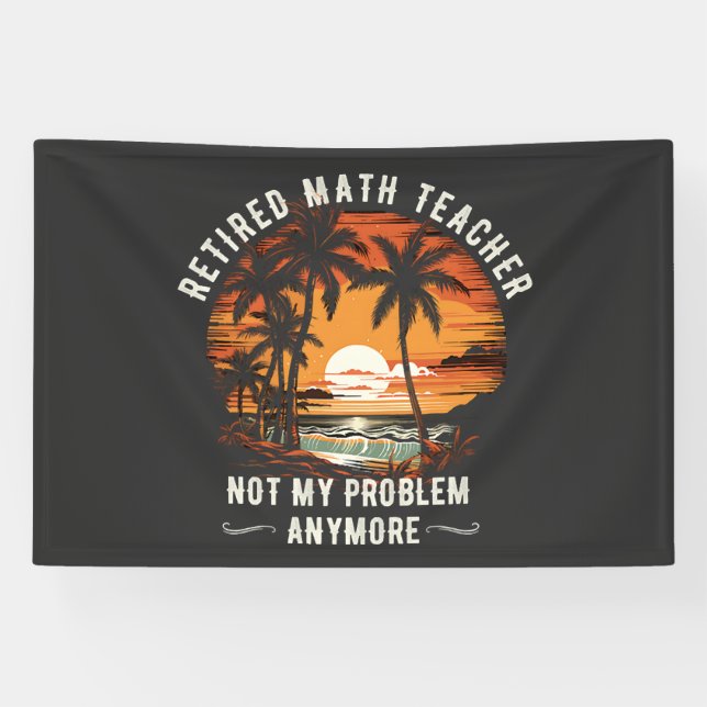 teacher retirement class of 2026 teacher's day banner (Horizontal)