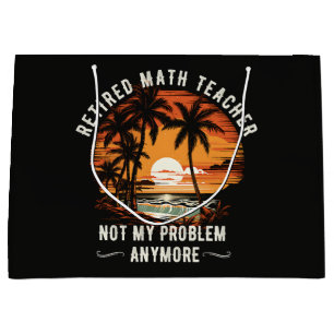 Teacher Retirement Class Of 2026 Teacher's day Large Gift Bag