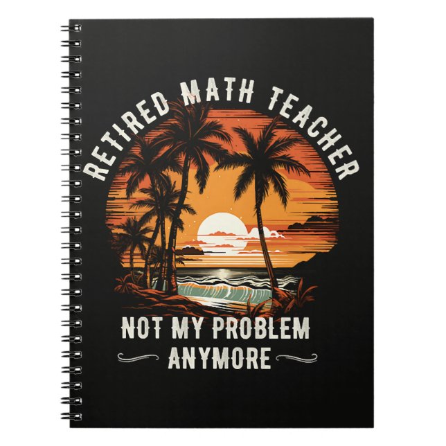 Teacher Retirement Class Of 2026 Teacher's day Notebook (Front)