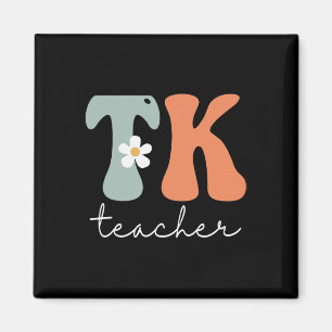 Teacher Retro Groovy Vintage Happy First Day Of Sc Magnet