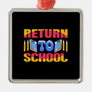 Teacher Return To School Metal Tree Decoration