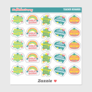 Teacher Reward Custom Name Labels   School