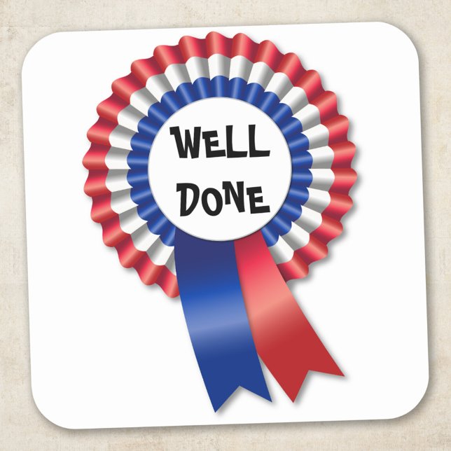 Teacher Reward Stickers - Red White Blue Rosette (Creator Uploaded)