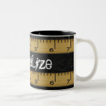 Teacher Rules Chalkboard Two-Tone Coffee Mug<br><div class="desc">100% Customise-able. Fill in the box(es) or Click on the CUSTOMIZE IT button to change, move, delete or add any of the text or graphics. If you have any questions about this product or any other DesignsbyDonnaSiggy Products please contact me at siggyscott@comcast.net. I'll be happy to help. Thank you for...</div>