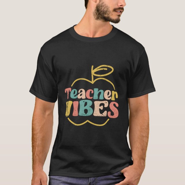 Teacher S Teaching Back To School Teachers T-Shirt (Front)