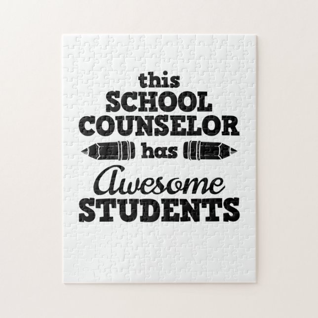 Teacher School Counsellor Jigsaw Puzzle (Vertical)