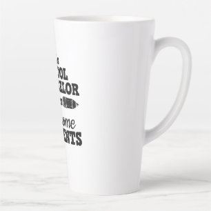 Teacher School Counsellor Latte Mug