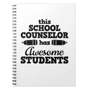 Teacher School Counsellor Notebook