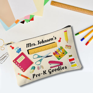 Teacher School Stuff Small Accessory Pouch
