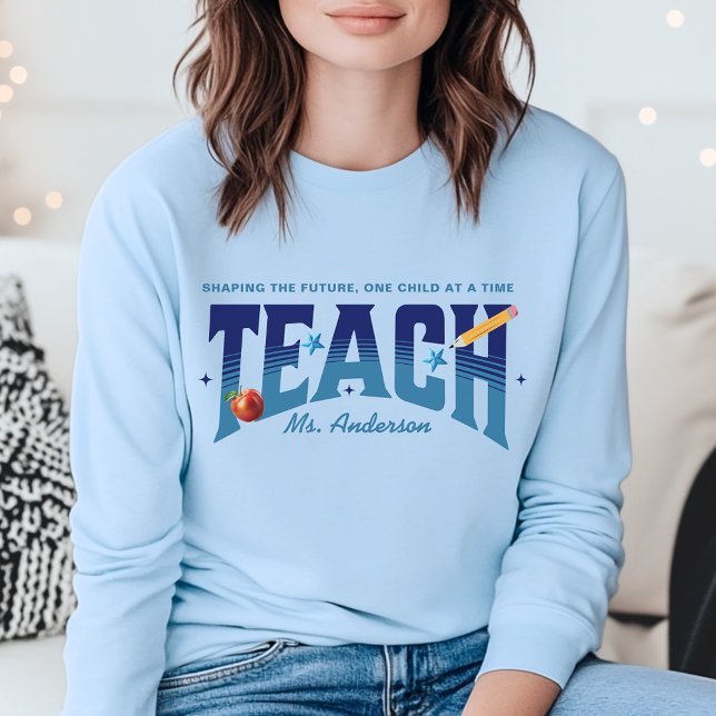 Teacher Shaping the Future, One Child at a Time T-Shirt (Creator Uploaded)