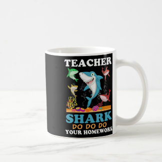 Teacher Shark Do Your Homework Coffee Mug